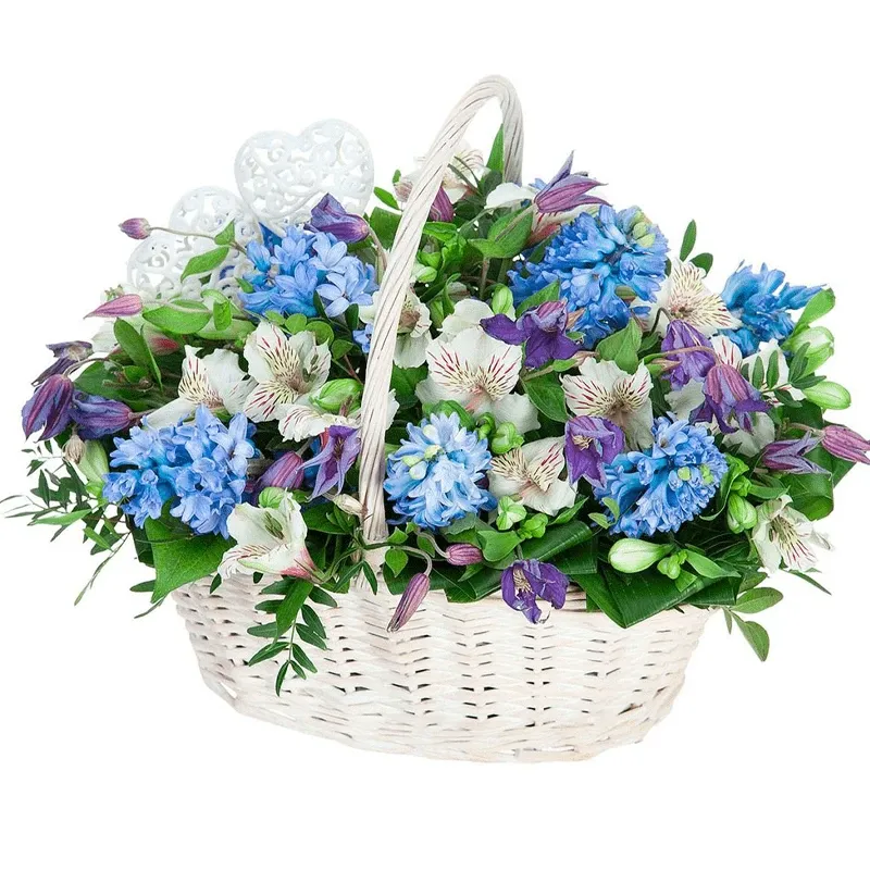 Корзина с цветами Любимый человек